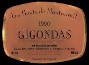 Gigondas-Brusset-Hauts Montmirail
